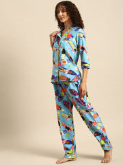 Shirt Pyjama nightwear set