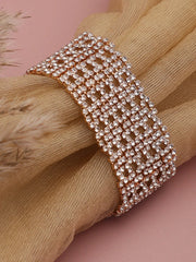 Gold Plated Party Rhinestones Bracelet