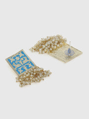 Meenakari Pearl Laheriya Studs