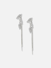 Silver Plated Designer Casual Drop Earring