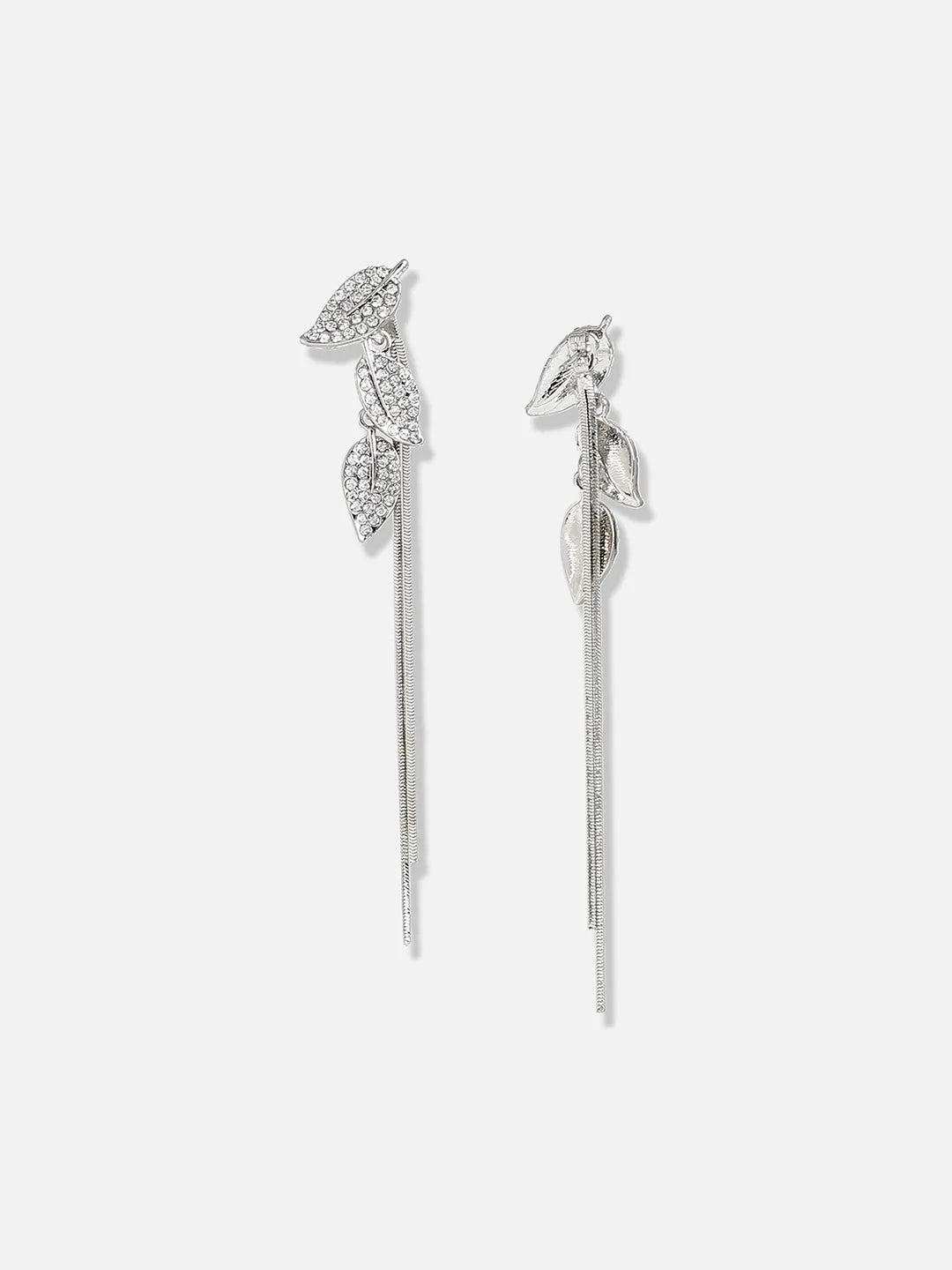 Silver Plated Designer Casual Drop Earring