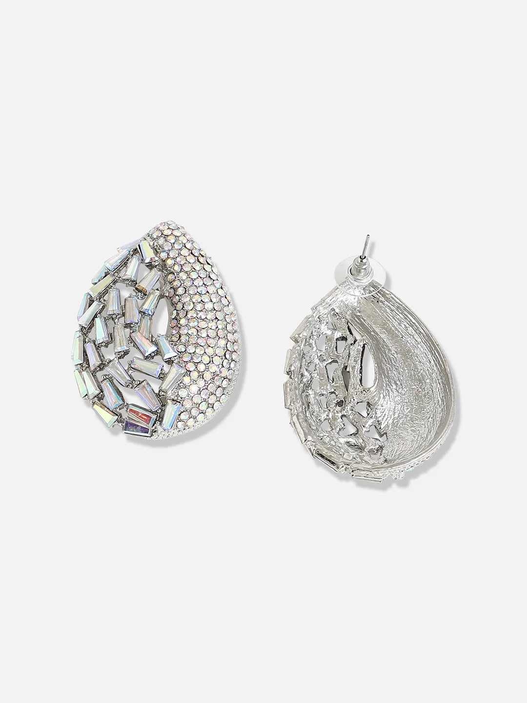 Silver Plated Designer Party Drop Earring