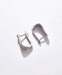 Pack of 2 Silver Plated American Diamond Stud