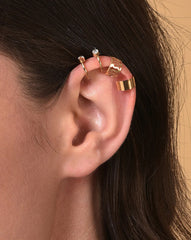 Pack of 12 Gold Plated Designer Stone Stud