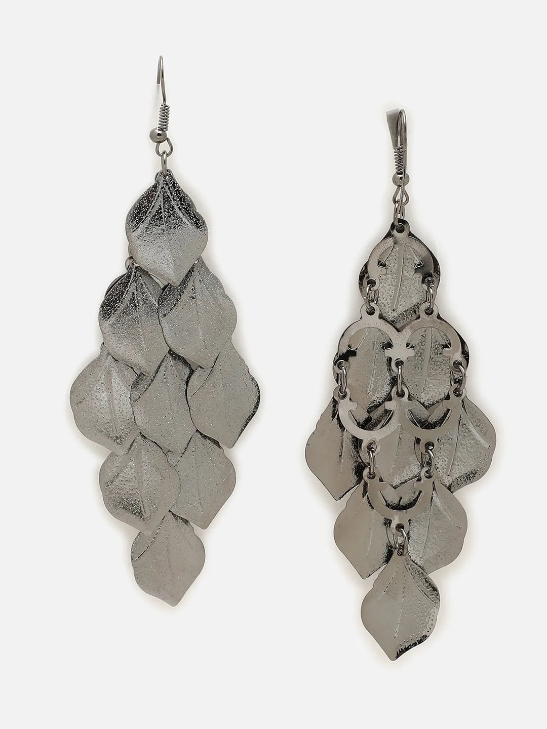 Silver Plated Designer Drop Earring