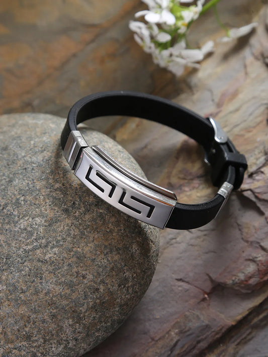 Stainless Steel Interlock Designer Bracelet