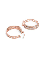 Gold-Plated Hoop Earrings