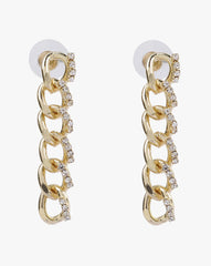 Pack of 2 Gold Plated Designer Drop Earrings