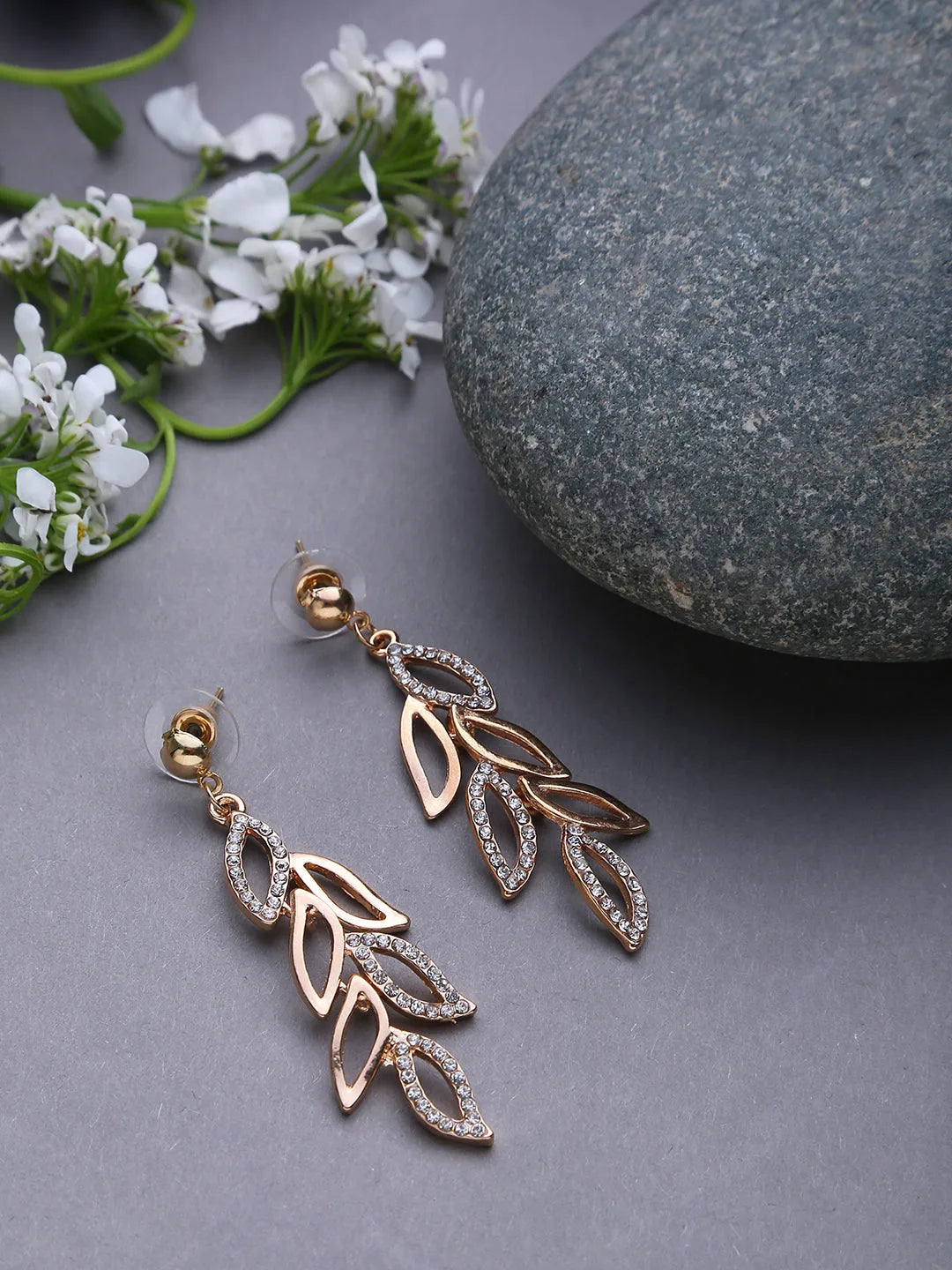 Leaf Drop Earrings