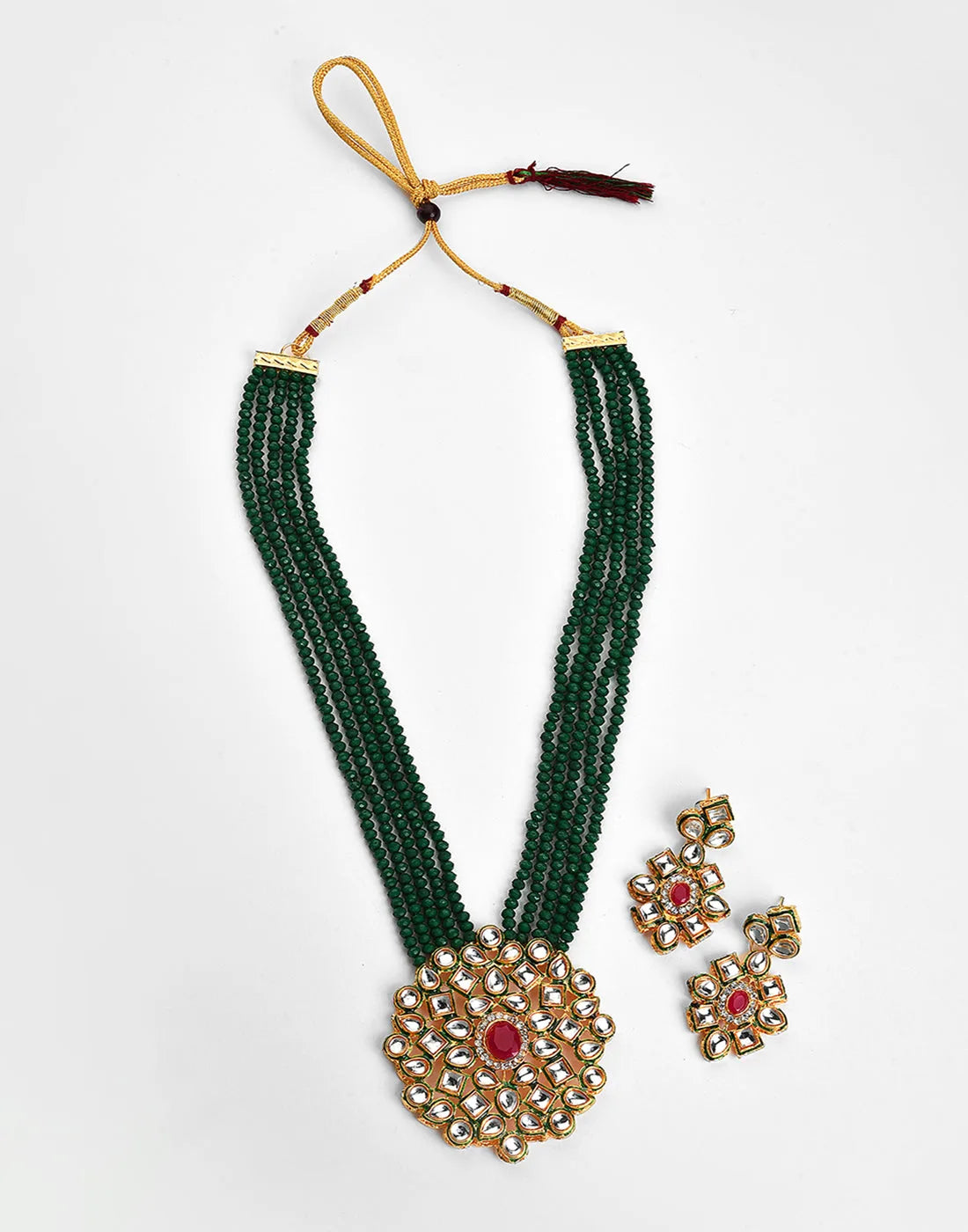 Kundan Gold Plated Necklace Set