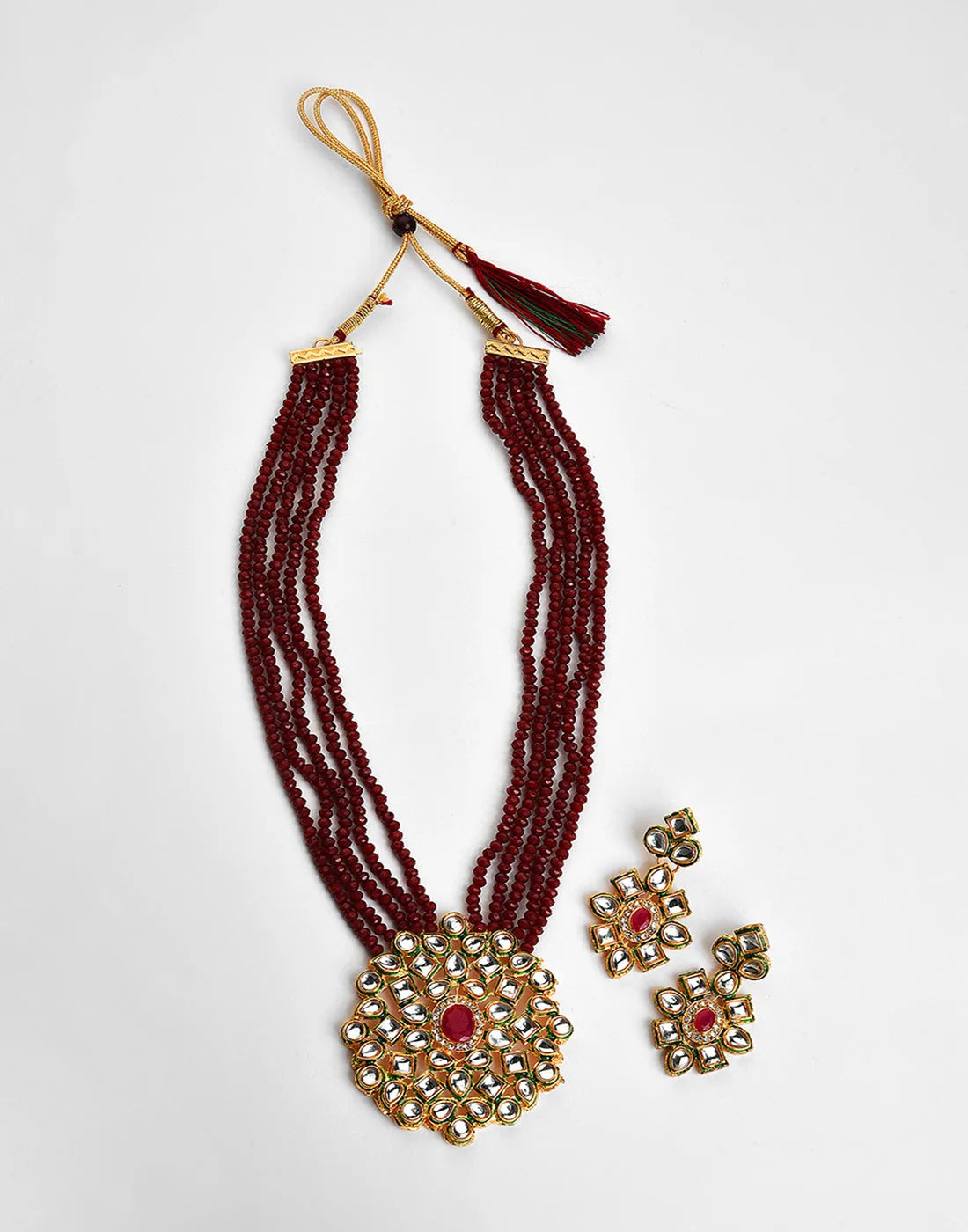 Kundan Gold Plated Necklace Set