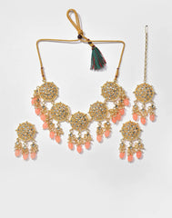 Kundan Gold Plated Necklace Set