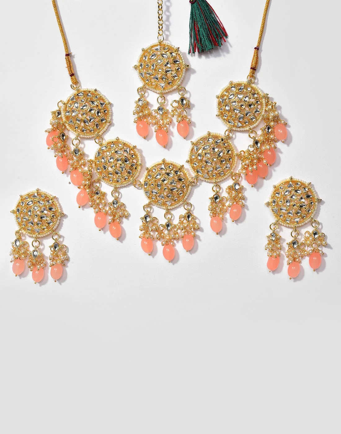 Kundan Gold Plated Necklace Set