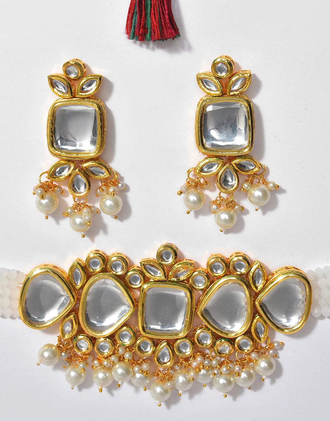 Kundan Gold Plated Necklace Set