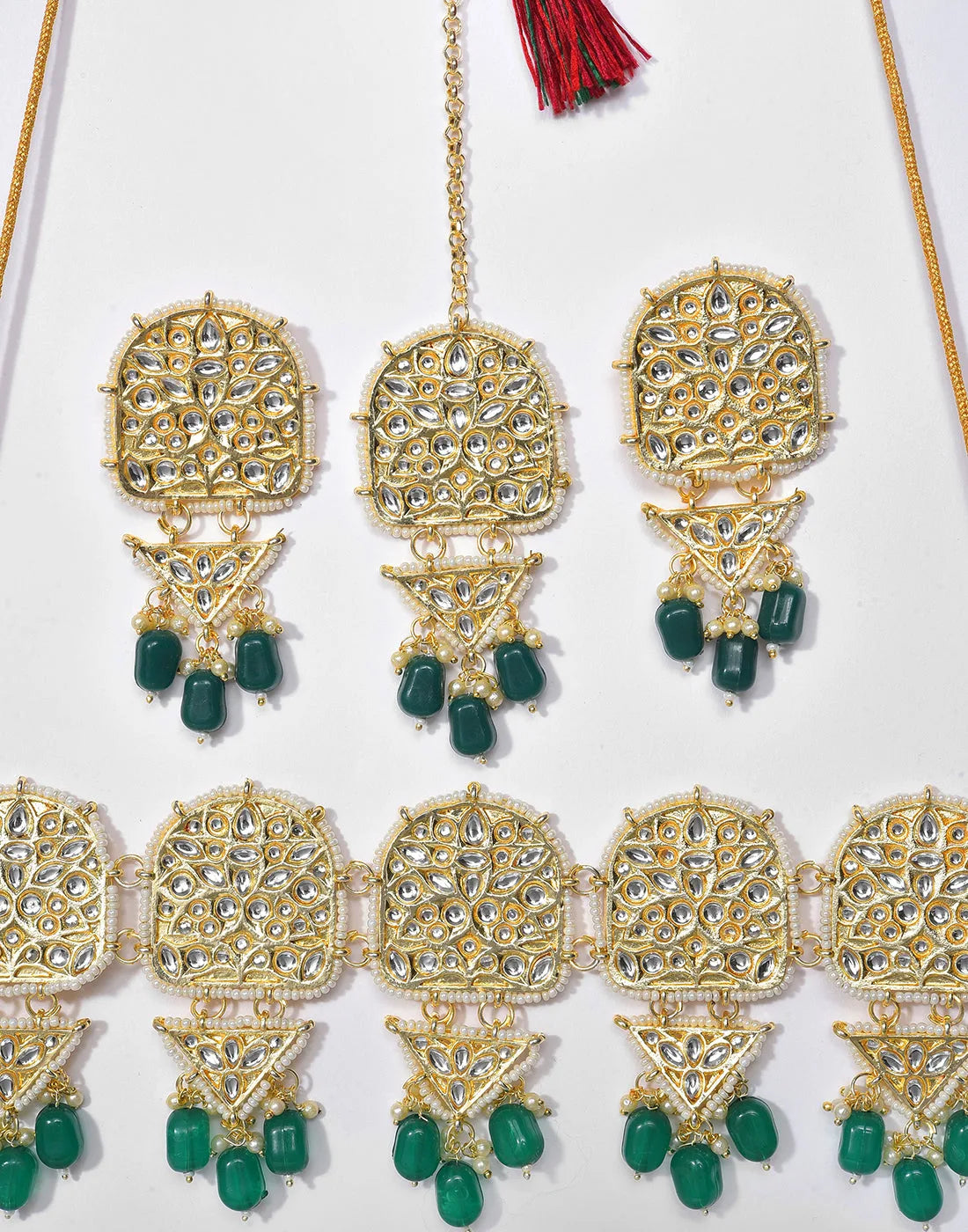 Kundan Gold Plated Necklace Set