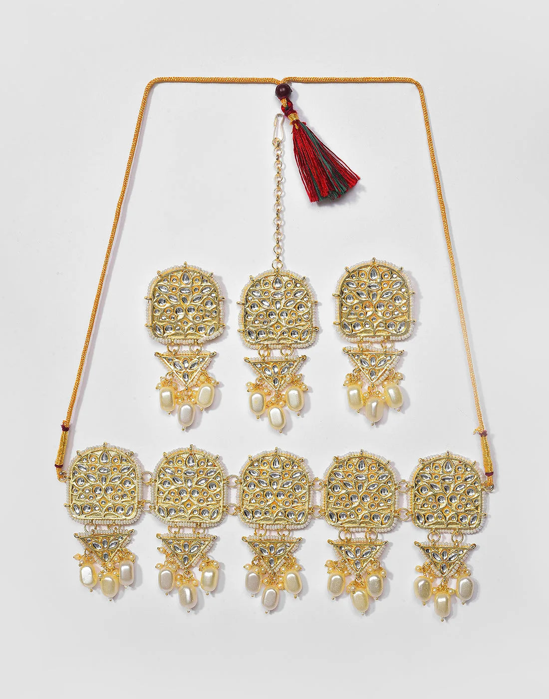 Kundan Gold Plated Necklace Set