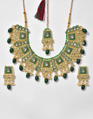 Kundan Gold Plated Necklace Set