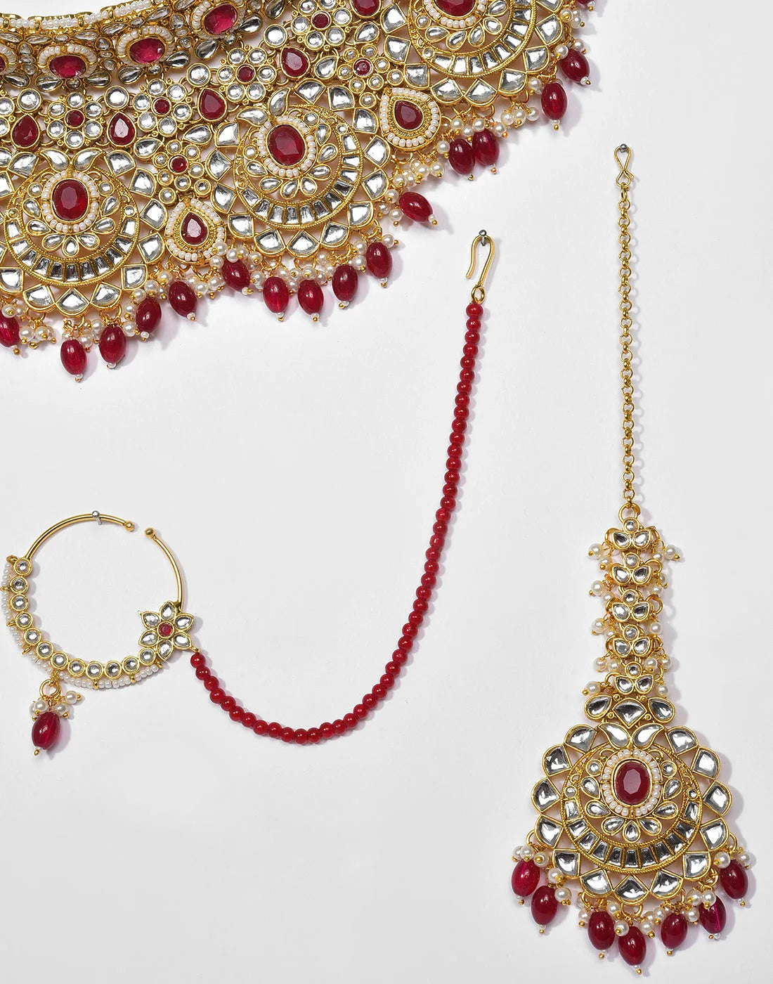 Kundan Gold Plated Necklace Set