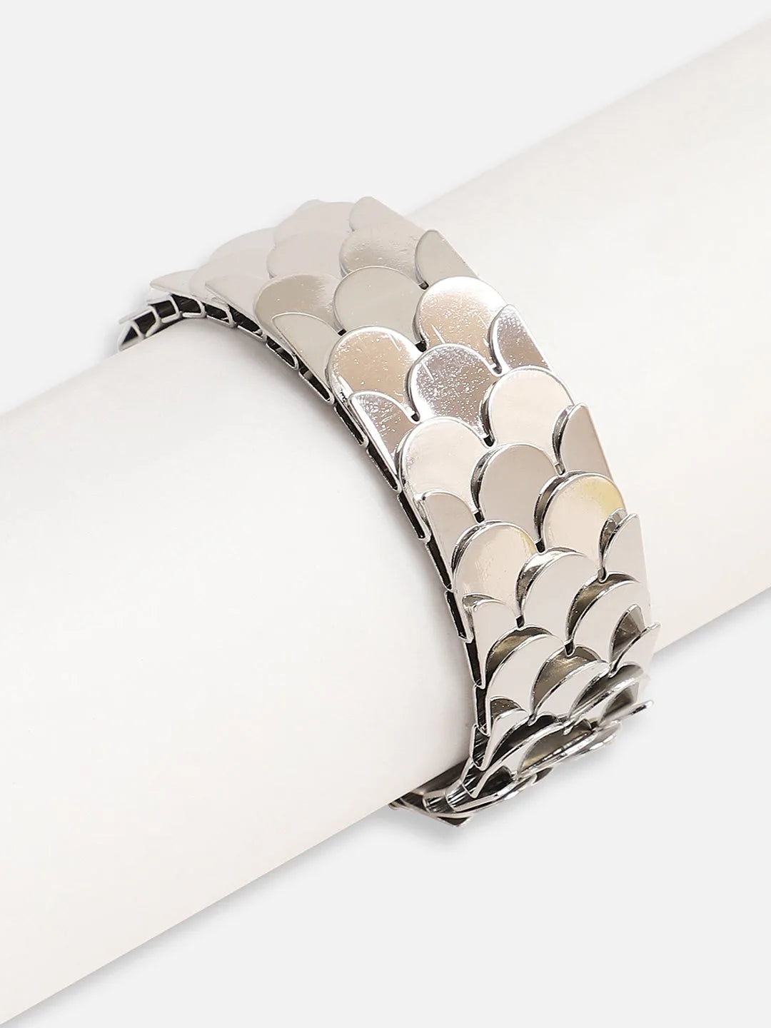 Silver Plated Designer Casual Bracelet