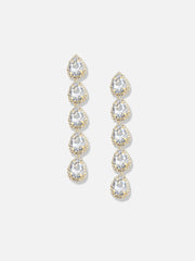 Silver Plated Designer Party Drop Earring