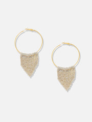 Silver Plated Designer Party Drop Earring