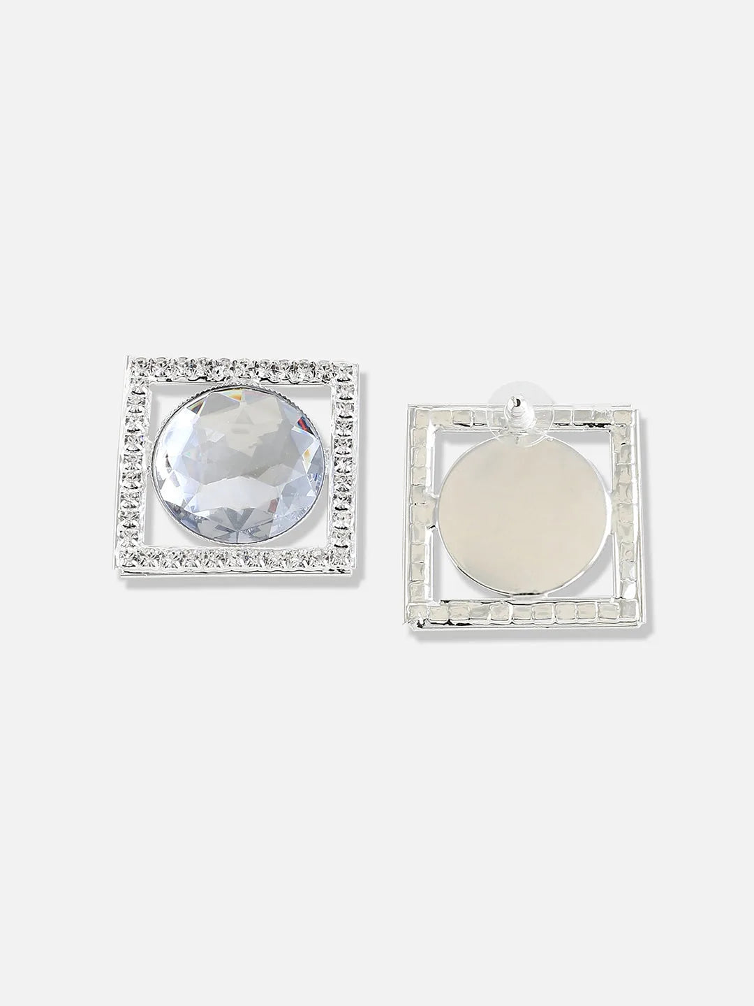 Silver Plated Designer Casual Drop Earring