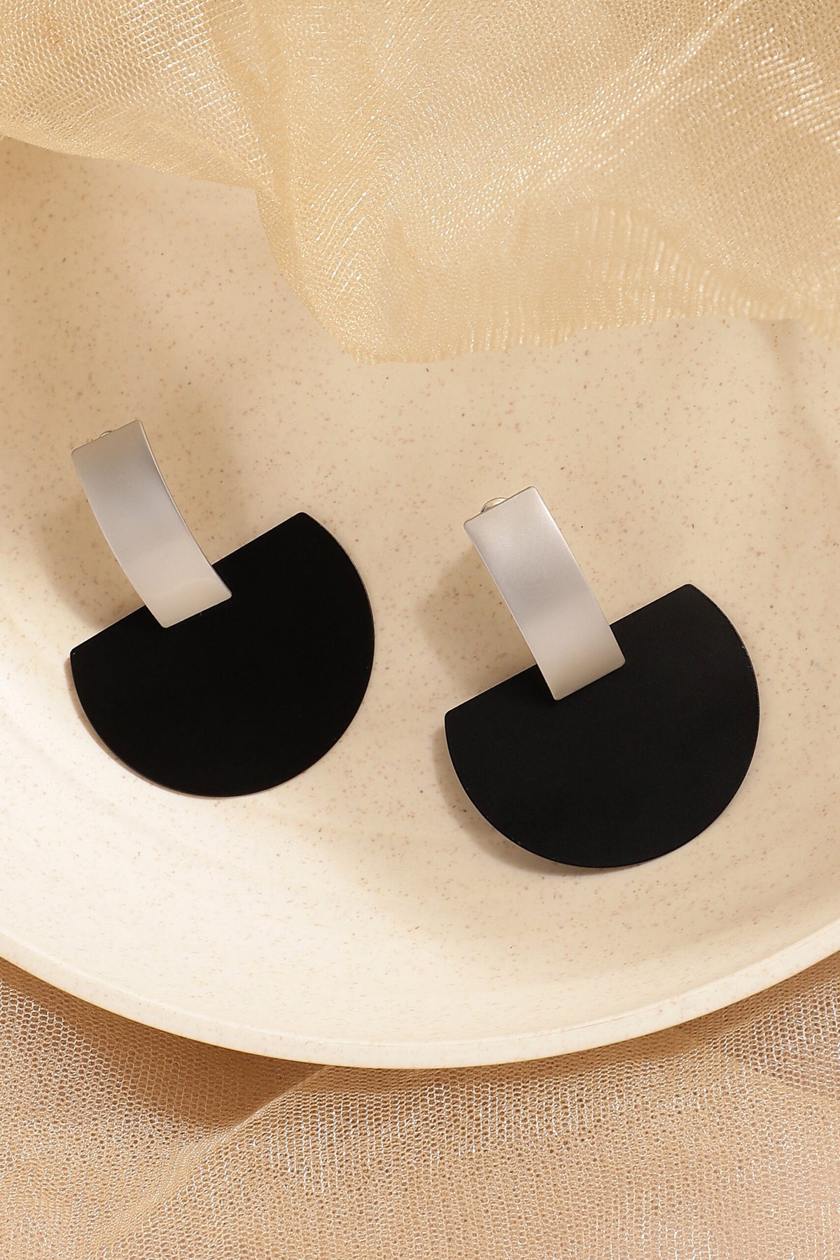 Silver Plated Designer Casual Drop Earring