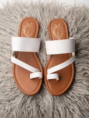 Women & Girls White Flats