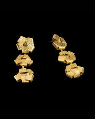 Gold-Plated Knot Earring