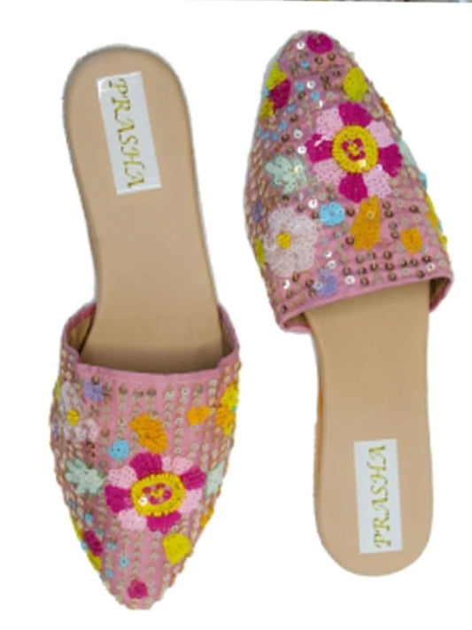 Floral sliders - Slipper