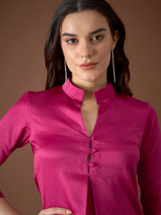 Box Pleat Shirt with pants