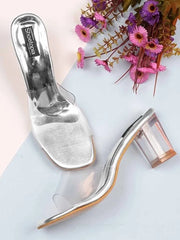 Women & Girls Silver Heels