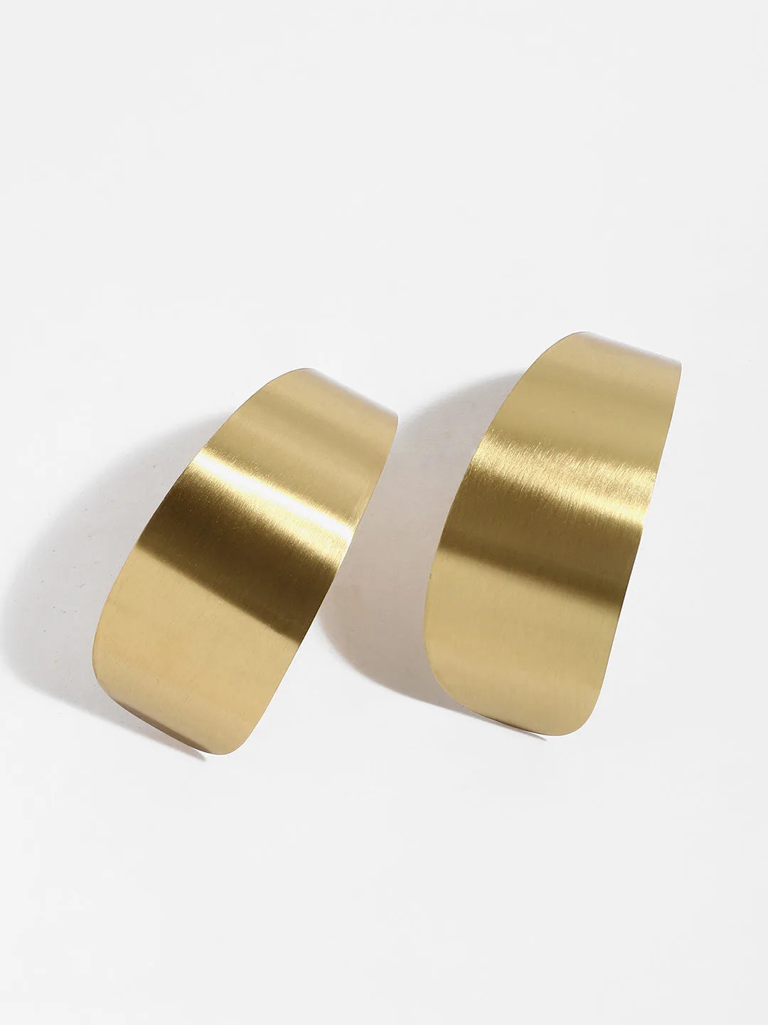 Gold Plated Designer Geometric Studs