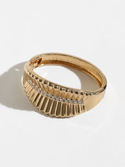 Gold Plated Designer Stone Bracelet