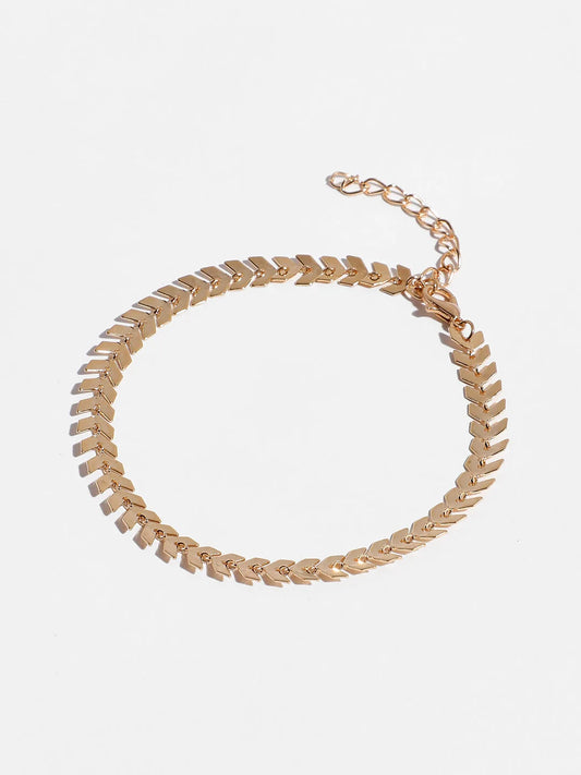 Gold Plated Casual Designer Anklet