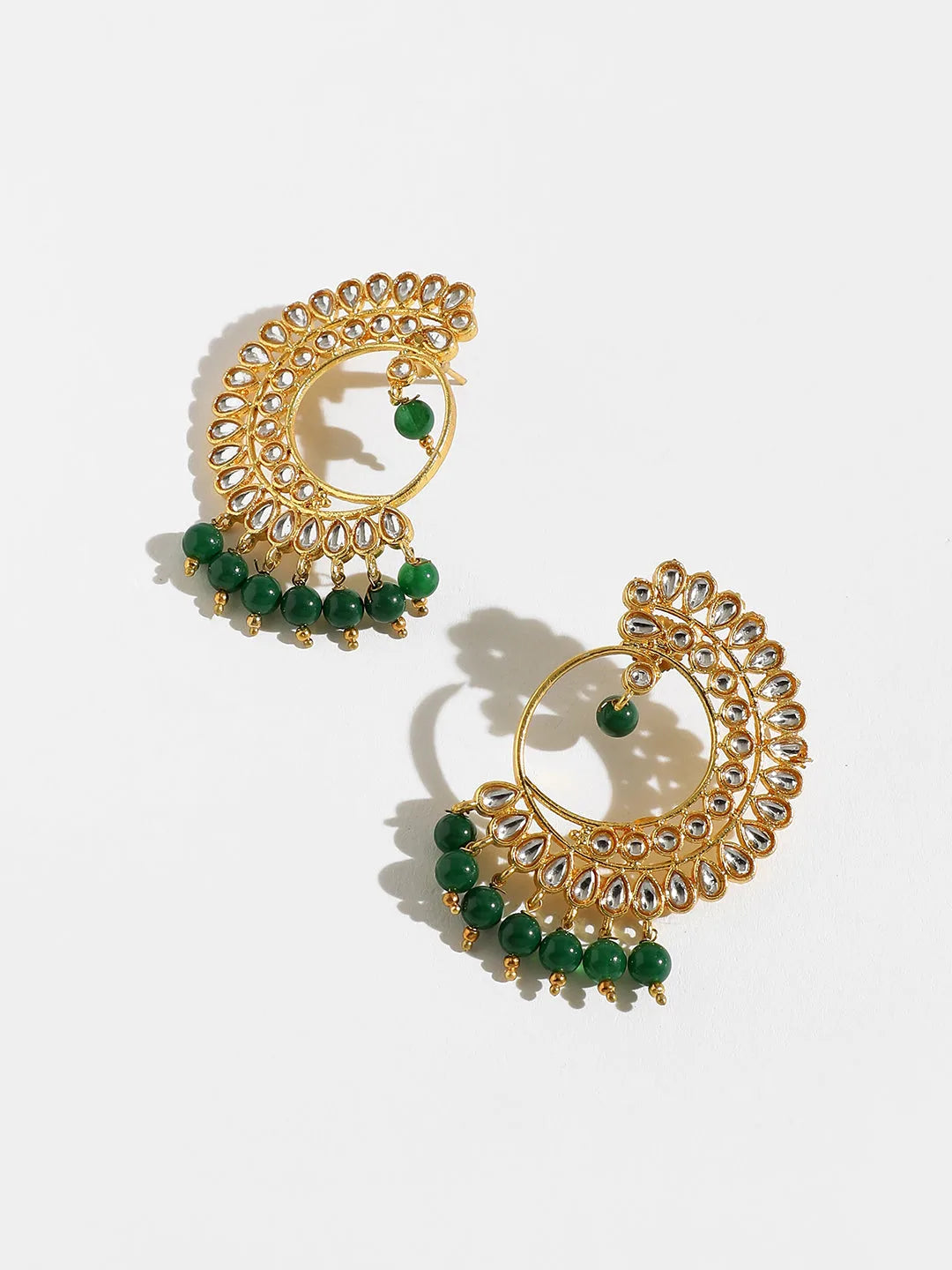 Gold Plated Designer Hoop Earring