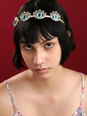 SOHI-Jeweled Crown: The Glamorous Embellished Hairband