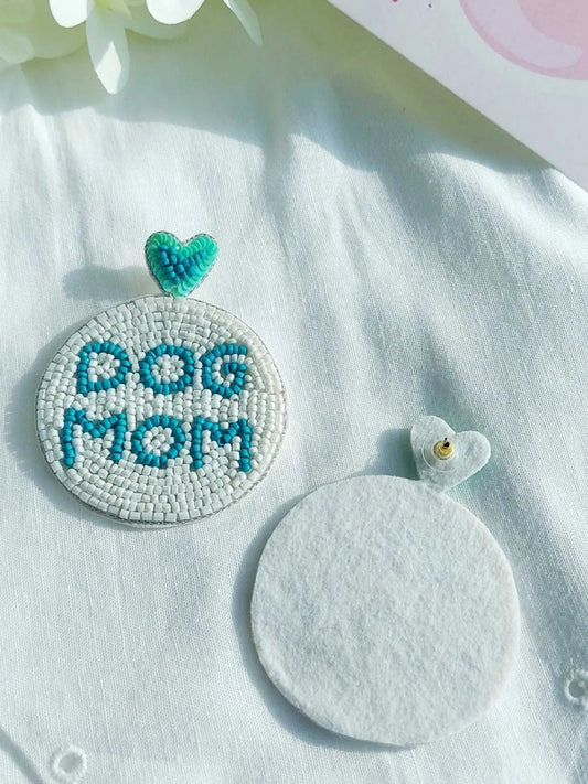 Dog Mom Multicolor Beaded Jewellery