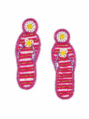 Flying Chappal Drop Earrings