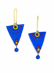 Radha Blue Terracotta Earrings