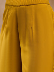 Kurta With Sharara in Yellow Color