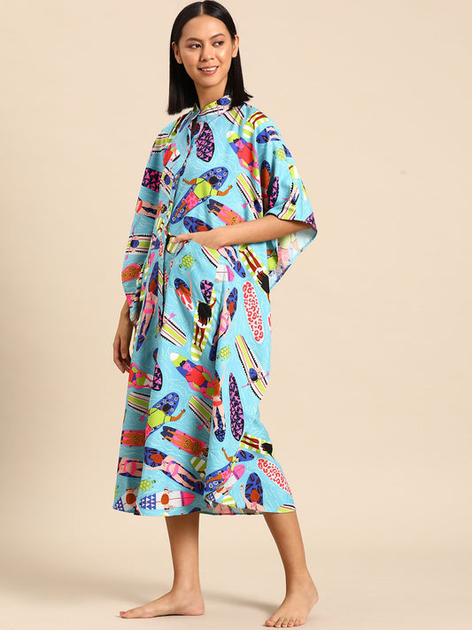 Kaftan with pockets