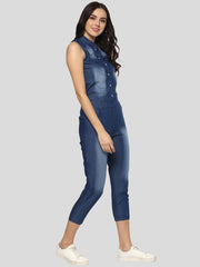 Women's Denim Jumpsuit