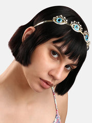 SOHI-Jeweled Crown: The Glamorous Embellished Hairband