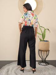 StyleStone Women's  Jumpsuit with Floral Print