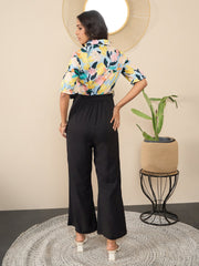 StyleStone Women's  Jumpsuit with Floral Print