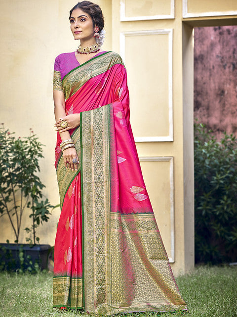 Silk Rani Chitragandha Silk Saree