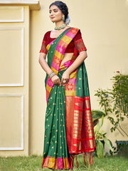 Silk Green Imperial Silk Saree