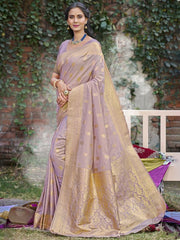 Silk Woven Work Festival Tassle Saree