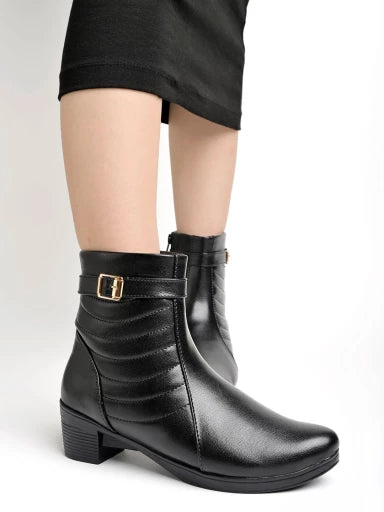 Stylish Black Boots For Women & Girls